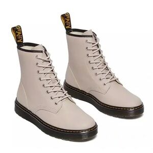 Dr. Martens Women's vintage taupe Combat Boots